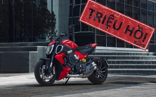 Thế giới 2 bánh: Triệu hồi Ducati Diavel V4 vì nguy cơ rơi chỗ để chân phía sau